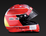 Michael Schumacher Helmet 2002 - Schubert - 1:5 Spark