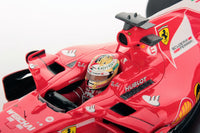 Ferrari SF70-H 1:18 - Sebastian Vettel Winner Australian GP 2017 - Looksmart