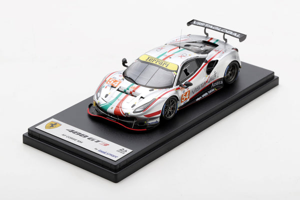 فيراري - 488 GTE EVO n°54 - 1:43 (2022) - 24H Le Mans - T. Flohr - F. Castellacci - N. Cassidy - Looksmart 