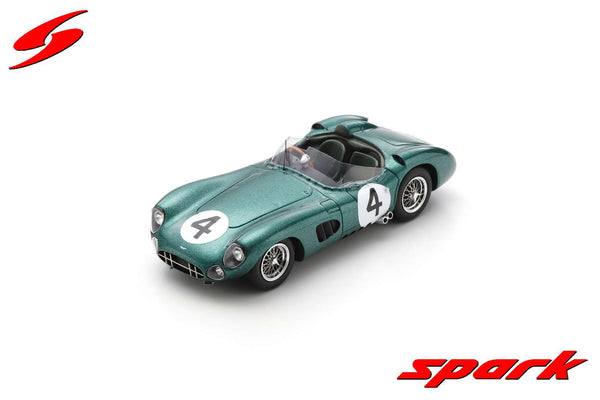 Aston Martin - DBR1 SPIDER 3.0L S6 n.4 (1961) 1:43 - Team Essex Racing - 24h Le Mans - R.Salvadori - T.Maggs - Spark