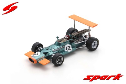 BRM - F1 P133 n°12 (1969) 1:43 - Spain GP - J.Oliver - Spark