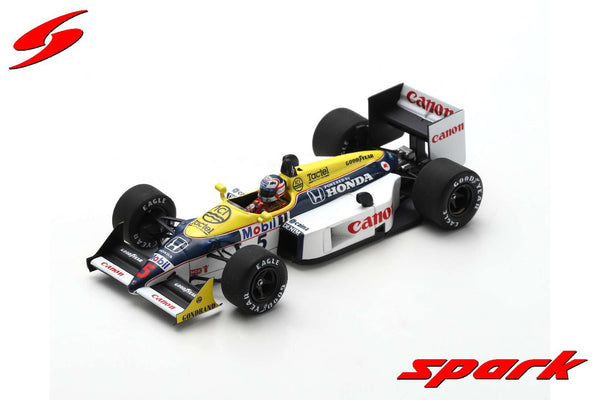 Williams F1 FW11B n°5 (1987) 1:43 - Win France GP - N.Mansell - Spark