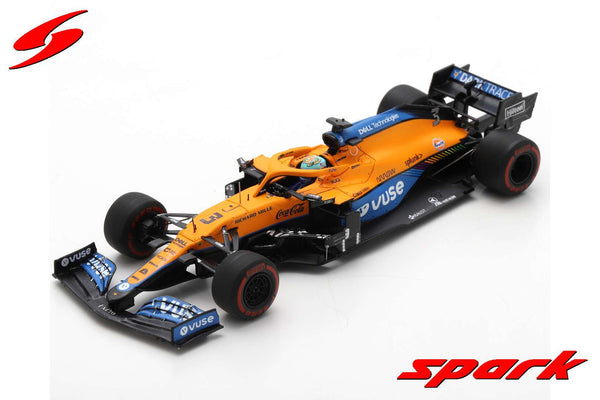 McLaren F1 MCL35L Mercedes n°3 (2021) 1:43 - Bahrain GP - Ricciardo - Spark