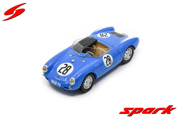 Porsche - 550 RS Spider n.28 (1956) 1:43 - Team G. Olivier - 24h Le Mans - C. Storez - H. Polenscki  - Spark