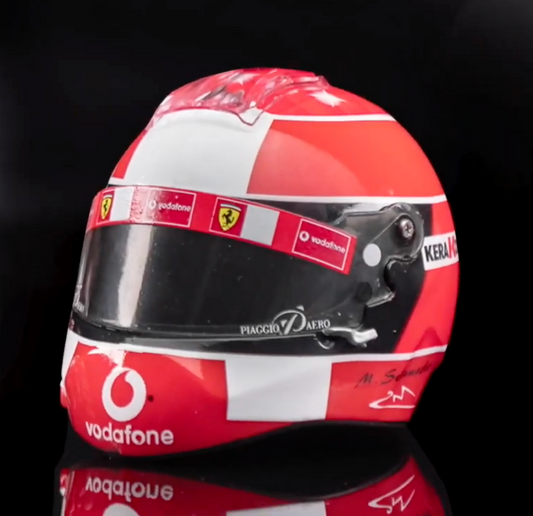 Michael Schumacher Helmet 2002 - Schubert - 1:5 Spark
