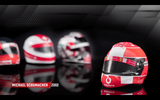 Michael Schumacher Helmet 2002 - Schubert - 1:5 Spark
