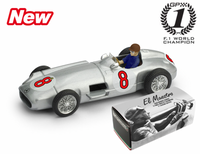 Mercedes W196 1:43 - Juan Manuel Fangio WORLD CHAMPION 1955 - Brumm