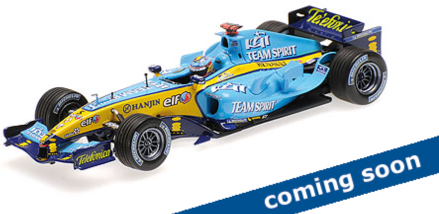 Renault - F1 R25 n.1 (2005) 1:18 - 3rd Brazil GP - F. Alonso - World C