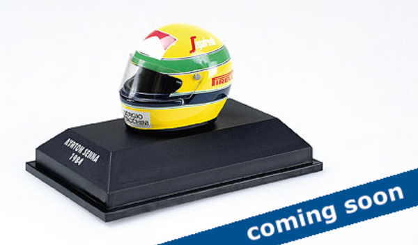 Ayrton Senna - Helmet (1984) 1:10 - Minichamps