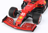 Ferrari SF21H 1:18 - CARLOS SAINZ - Red Soft Tyres - GP Emilia Romagna 2021 - Polyfoam BBR