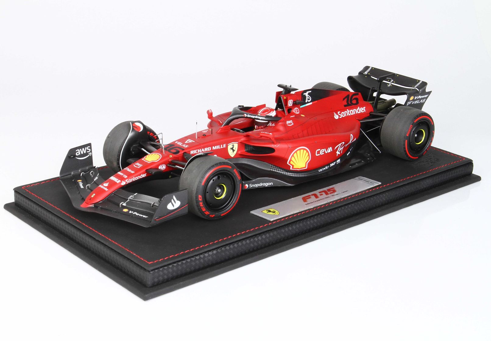 Ferrari F1-75 1:18 - Charles Leclerc - Winner Bahrain GP - 2022 - W/Sh –  Triple Crown ModelStore