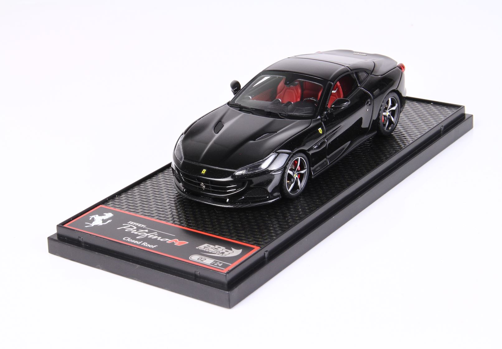 Ferrari - Portofino M Spider - 1:43 (2021) - Closed Roof - New Black D