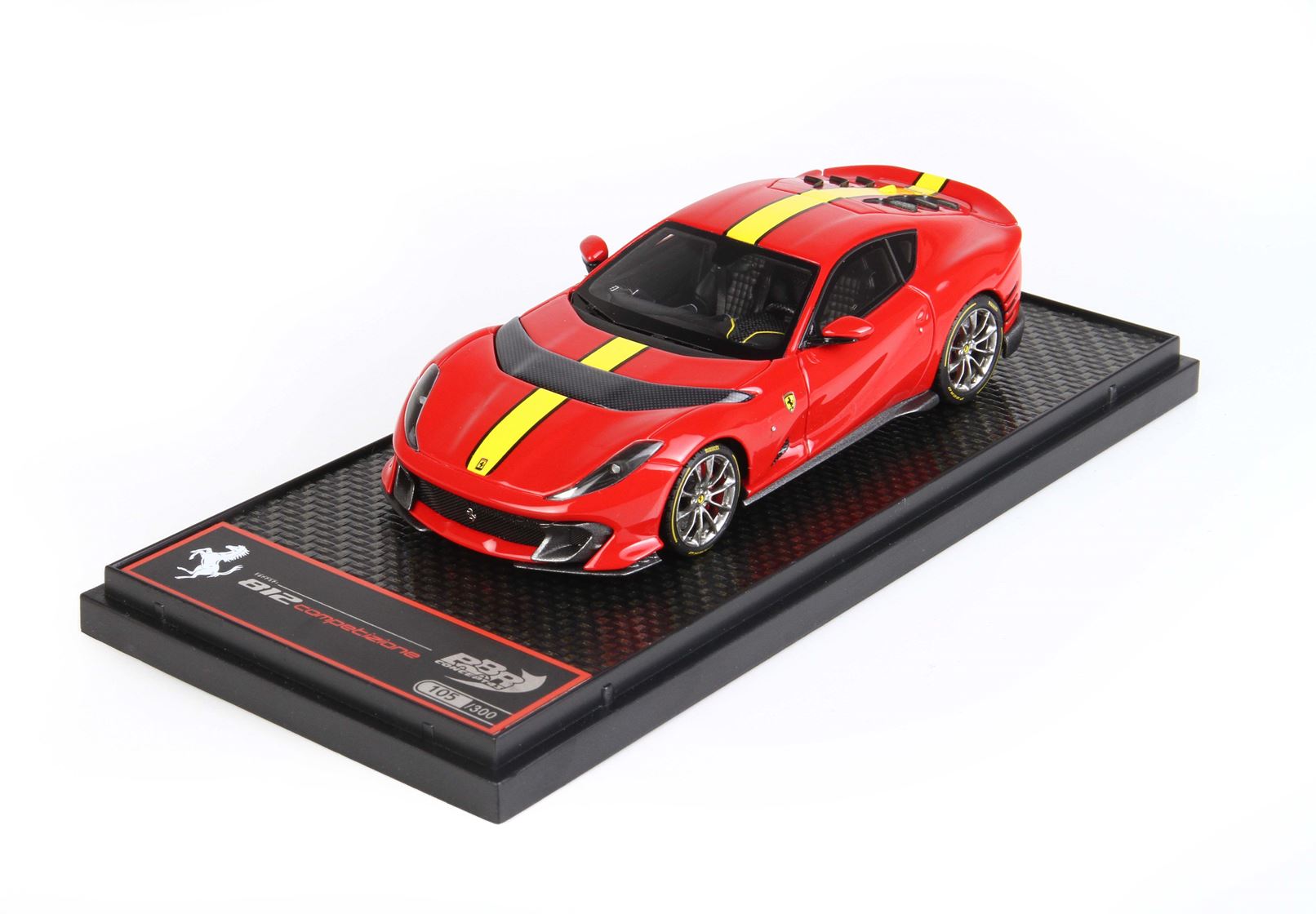 Ferrari - 812 Competizione 1:43 (2021) Red Corsa 322 - Yellow 