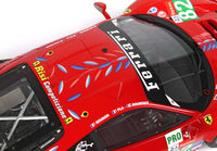 فيراري 488 LM GTE Pro 1:18 - Team Risi N 82 - 24H Le Mans - BBR