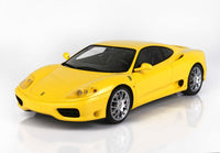 Ferrari - 360 Modena (1999) 1:18 - Giallo Modena 322 - With Plexi Showcase - BBR