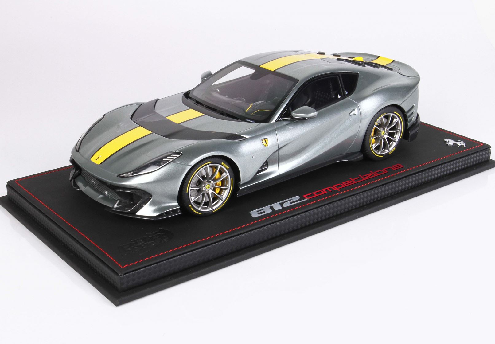 B.B.R BBR 1/18 Ferrari 812 Competizione A Grigio coburn