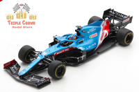 Alpine F1 Team A521 - Fernando Alonso - Hungary GP 2021 - 1:43 - Spark