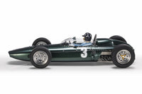 نسخة BRM P57 N*3 1:18 - بطل العالم جراهام هيل 1962 جنوب أفريقيا GP مع سائق - نسخ GP المتماثلة 