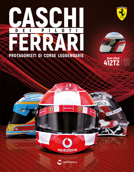 Jean Alesi - Helmet 1:5 - 1995 - Spark