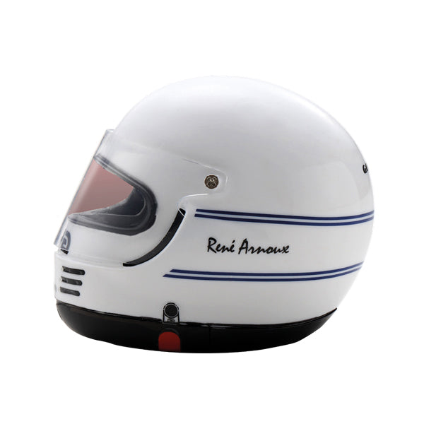 Casque Miniature Spark 1/5 - René Arnoux Ferrari F1 1983 - Modèle GPA - Occasion