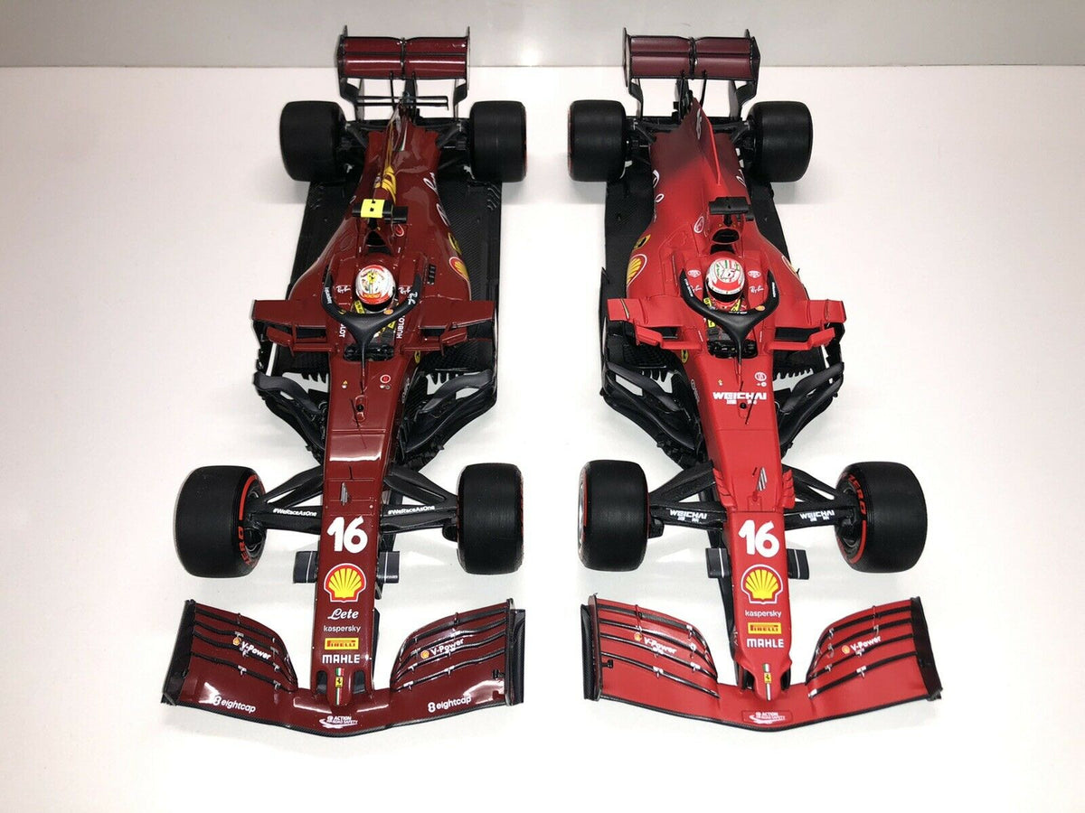 Ferrari SF21 + SF1000 1:18 - C. LECLERC - Polyfoam BBR