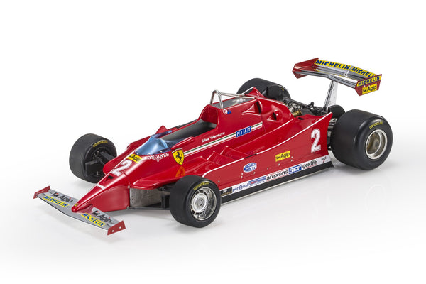 Ferrari 126 C (1980) F1 1:18 - Gilles Villeneuve- GP Replicas