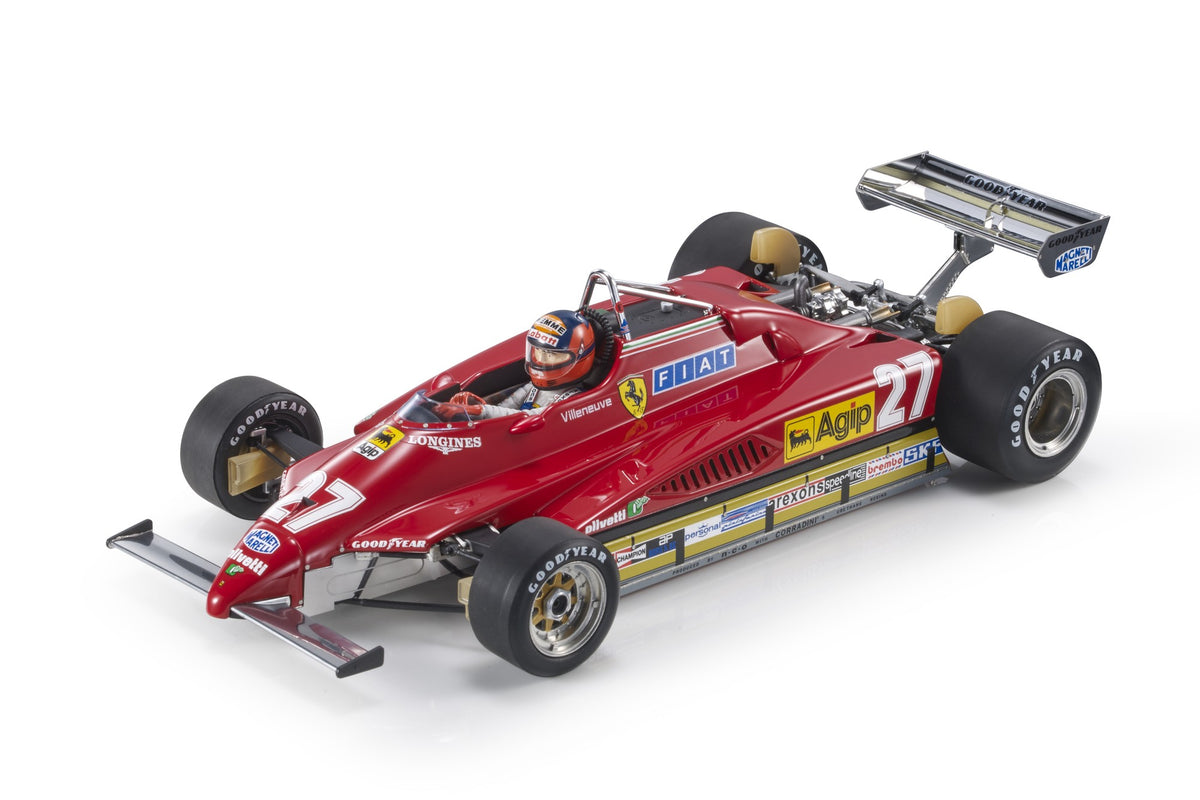 Ferrari 126 C2 1:18 - Gilles Villeneuve Zolder GP 1982 GVC - GP Replicas