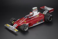 فيراري - 312T n.11 (1975) 1:12 - كلاي ريجازوني - الفائز بسباق جائزة إيطاليا الكبرى - مع شخصية الطيار - نسخ GP المتماثلة 