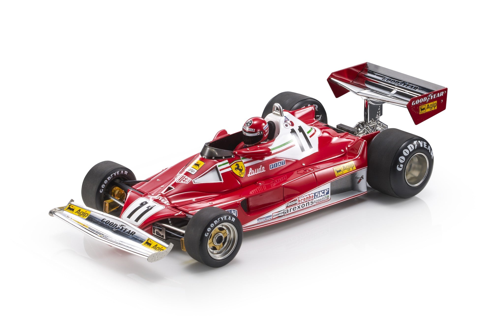 Ferrari 312T2 1:18 - Niki Lauda World Champion 1977 w/driver - GP 