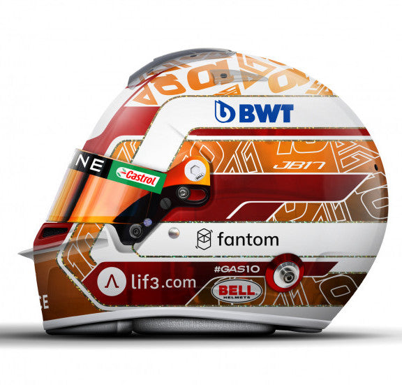 Pierre gasly mini store helmet