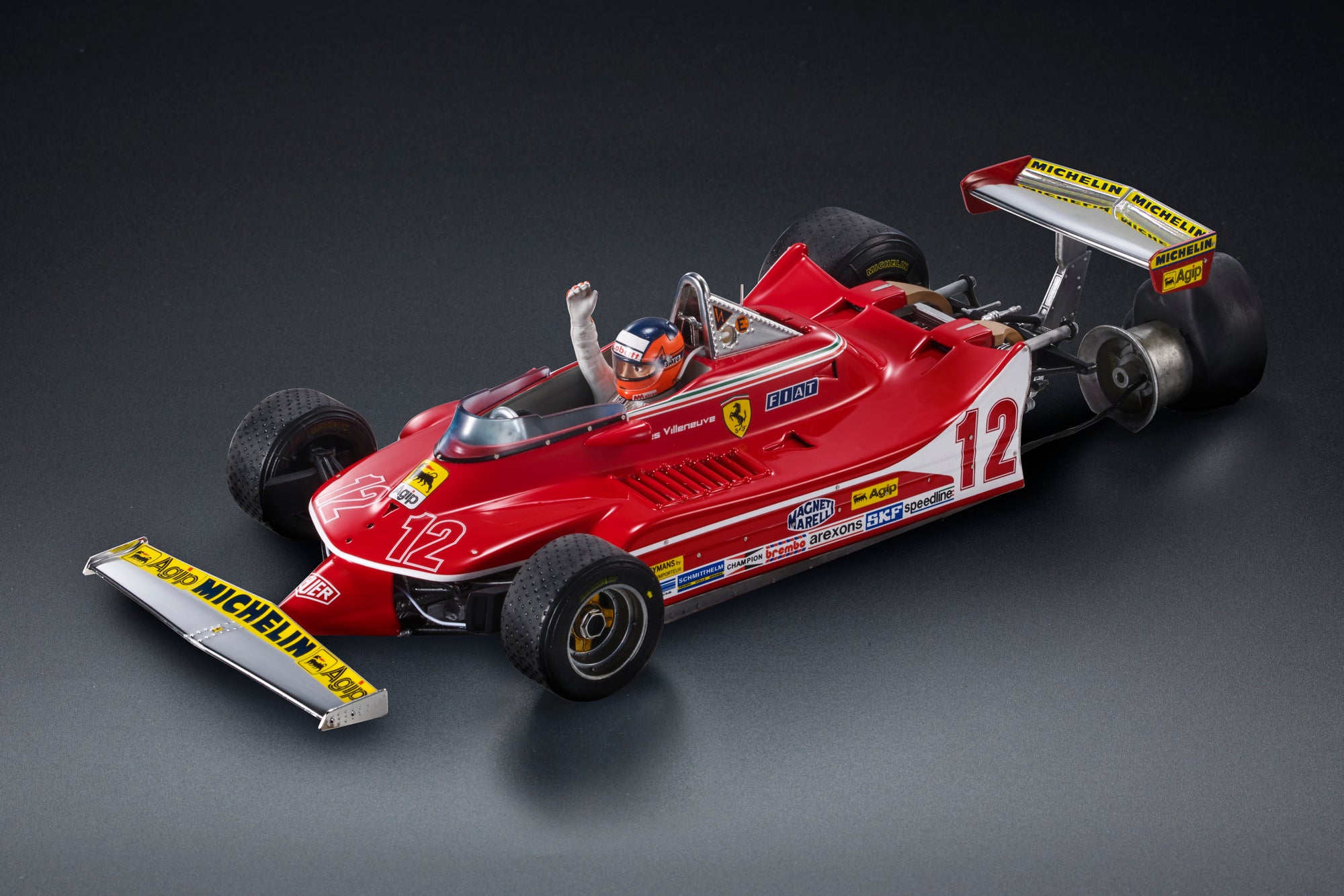 Ferrari - F1 312 T4 n.12 (1979) 1:18 - Gilles Villeneuve - Dutch GP 