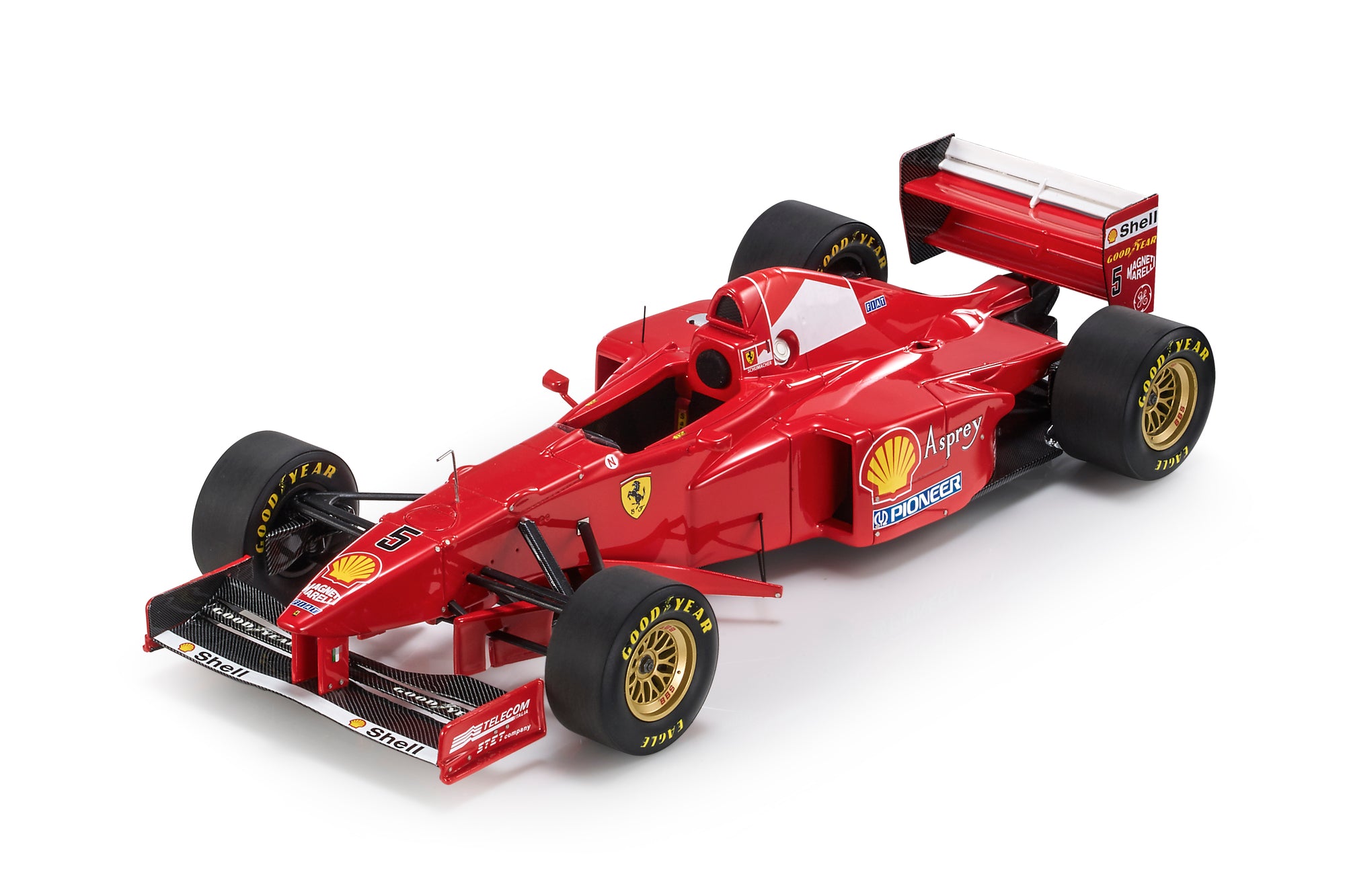 35 トップオンボードカメラ 1/43 フェラーリ F310B シューマッハ 1997フランスGP 烈し マニクール