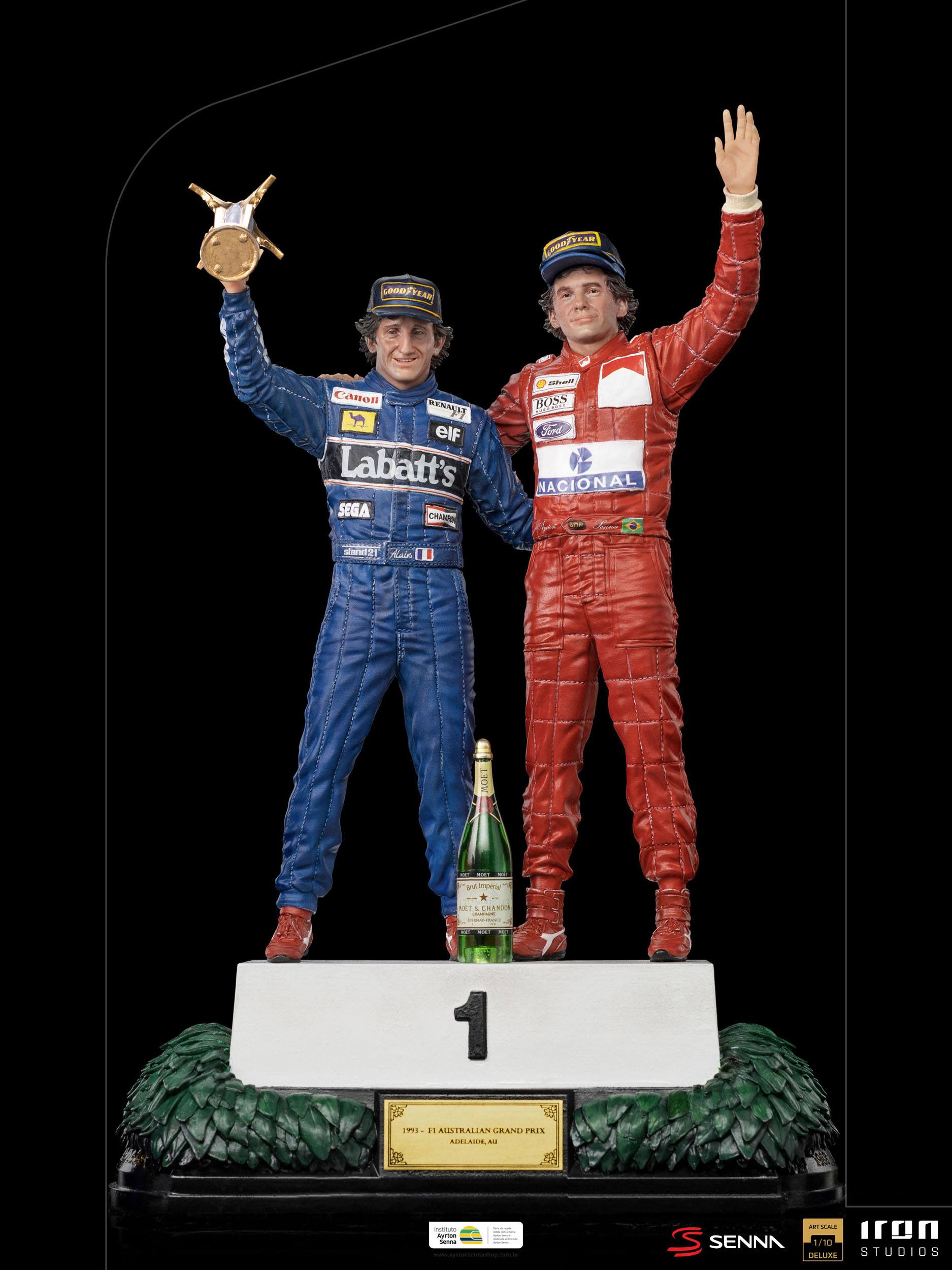 Ayrton Senna + Alain Prost -