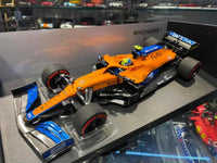 McLaren  MCL35L 1:18 -  Lando Norris - Pole Position Sochi GP 2021 -  Minichamps
