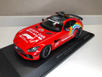 سيارة الأمان مرسيدس AMG GTR GP 1:18 - توسكانا موجيلو F1 2020 - أحمر - Minichamps 