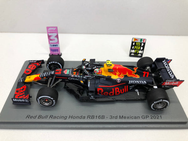 Red Bull RB16B 1:43 - Sergio Perez - Mexican GP - 2021 Red Bull RB16B 1:43 - Sergio Perez - Mexican GP - 2021