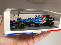 Alpine F1 Team A521 - Fernando Alonso - Abu Dhabi GP 2021 - EL PLAN - 1:43 - Spark