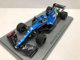 Alpine F1 Team A521 - Fernando Alonso - Abu Dhabi GP 2021 - EL PLAN - 1:43 - Spark