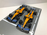 McLaren F1 MCL35 Mercedes 1:43 - Winner Italy GP 2021 Ricciardo + Norris - Spark