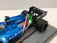 Alpine F1 Team A521 - Fernando Alonso - Abu Dhabi GP 2021 - EL