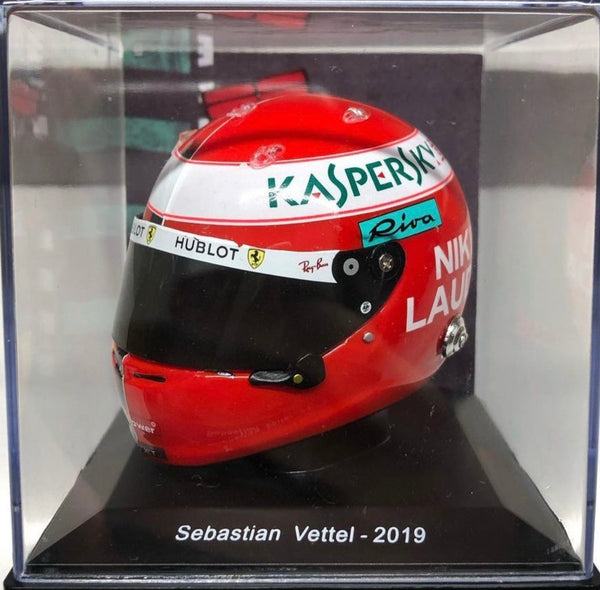 Sebastian Vettel Helmet 2019 Tribute to Niki Lauda 1:5 - Spark