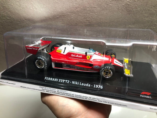 Ferrari 312 T2 1:24 - Niki Lauda World Champion 1976 - Die Cast