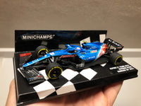 Alpine A521 Bahrain GP 1:43 - Esteban Ocon - Minichamps