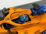 McLaren F1 MCL35L Mercedes 1:43 - Daniel Ricciardo Abu Dhabi GP 2021 - Spark