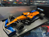 McLaren  MCL35L 1:18 -  Daniel Ricciardo - Winner Gp Monza 2021 -  Minichamps