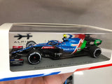 Alpine F1 Team A521 (2021) E. Ocon - 4th Saudi Arabian GP - 1:43 - Spark