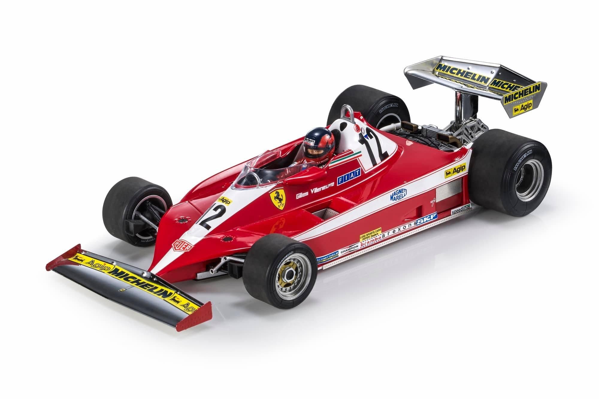 Ferrari 312 T3 1:18 - Gilles Villeneuve - GP Replicas – Triple Crown 