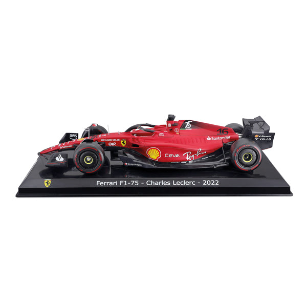 Ferrari F1-75 - 1:24 - Charles Leclerc - 2022 - Die Cast