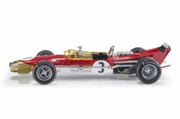 Lotus 49B N*2 1:18 - جراهام هيل بطل العالم 1968 جائزة هولندا الكبرى - نسخ سباق الجائزة الكبرى 