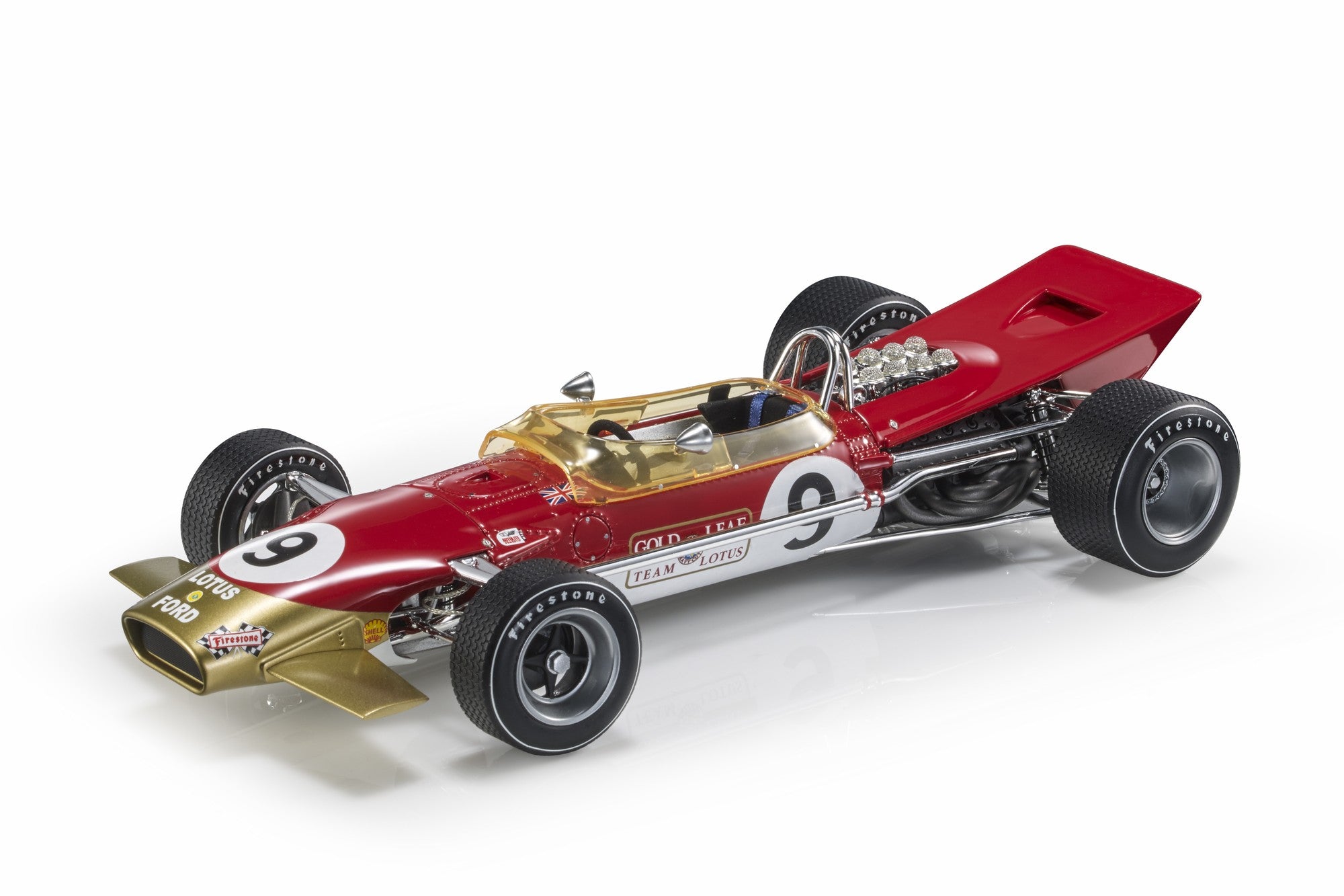 Lotus 49B N*2 1:18 - Graham Hill World Champion 1968 Monaco GP- GP 